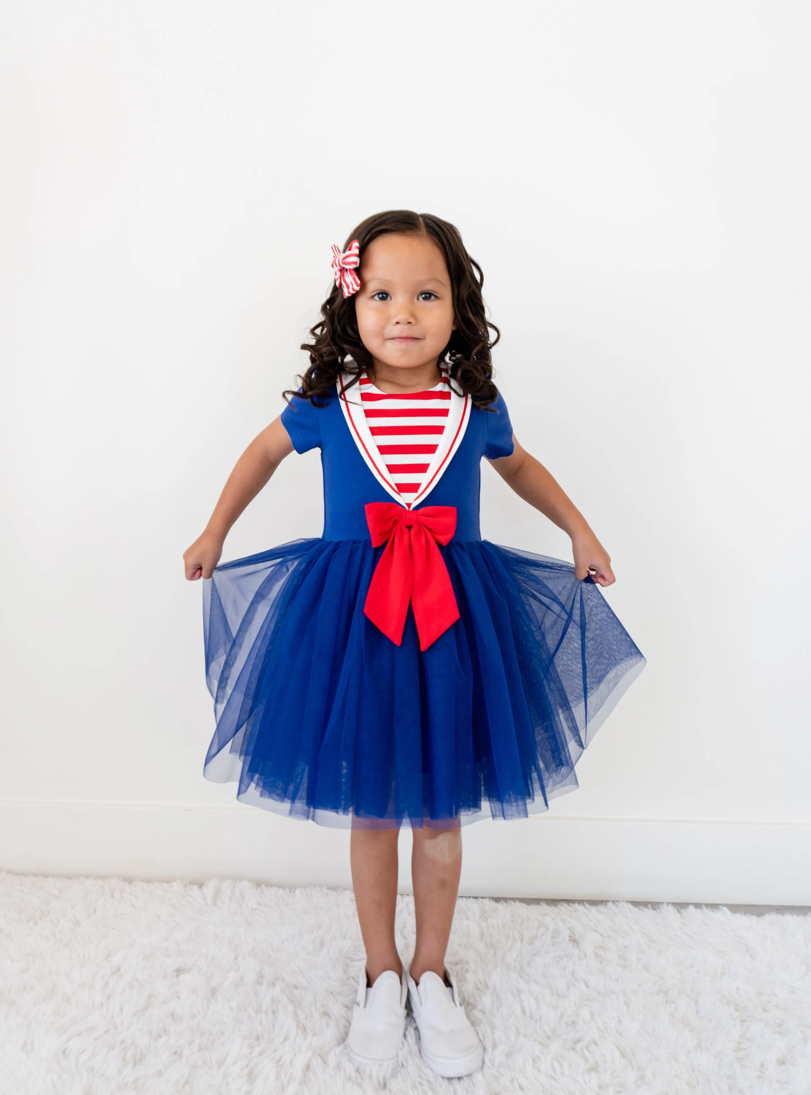 PREORDER - Striped Sailor Dress