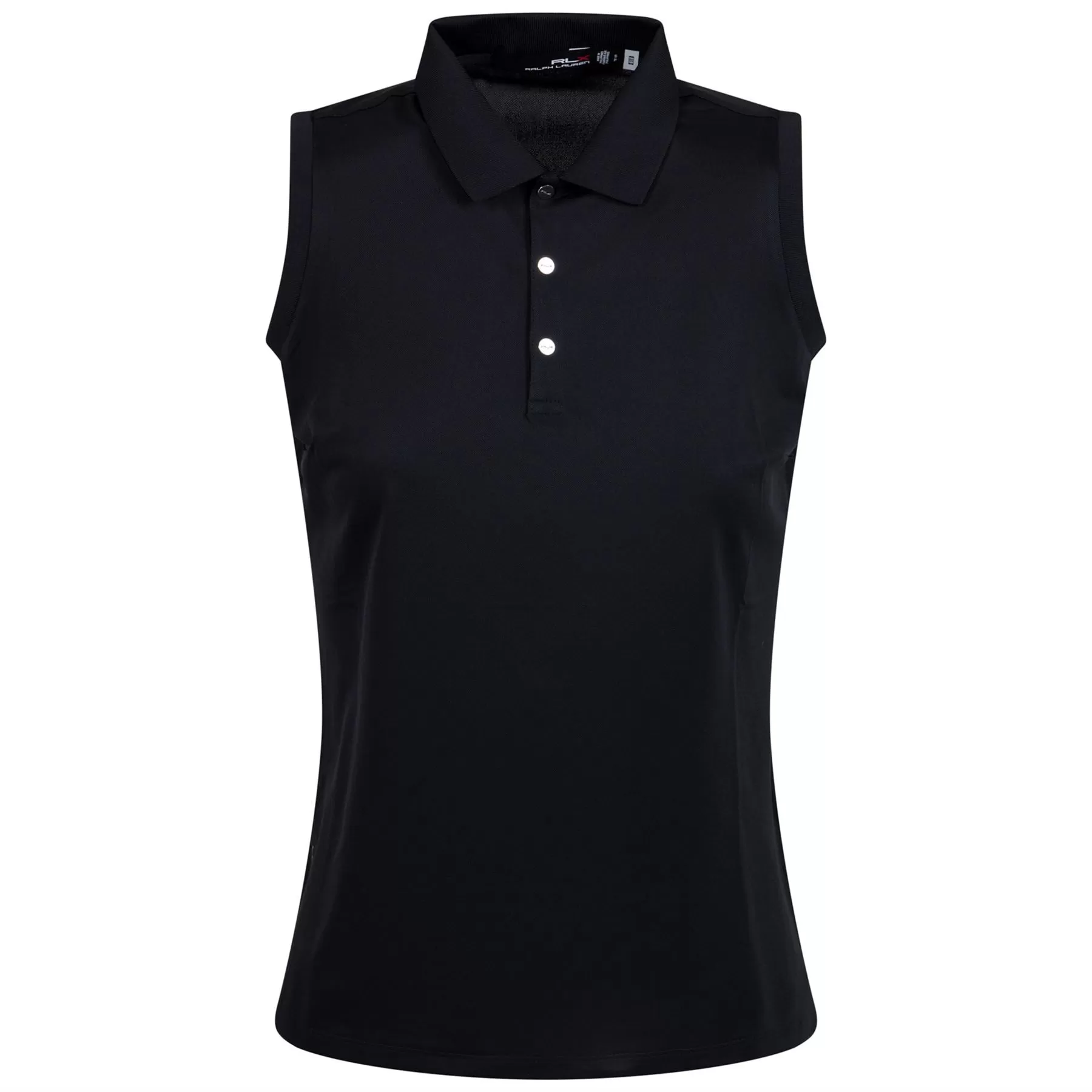 RLX Womens SL Tour Knit Polo Black - SS23