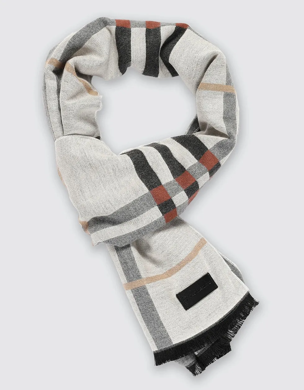 Soft Plaid Fashion Scarf