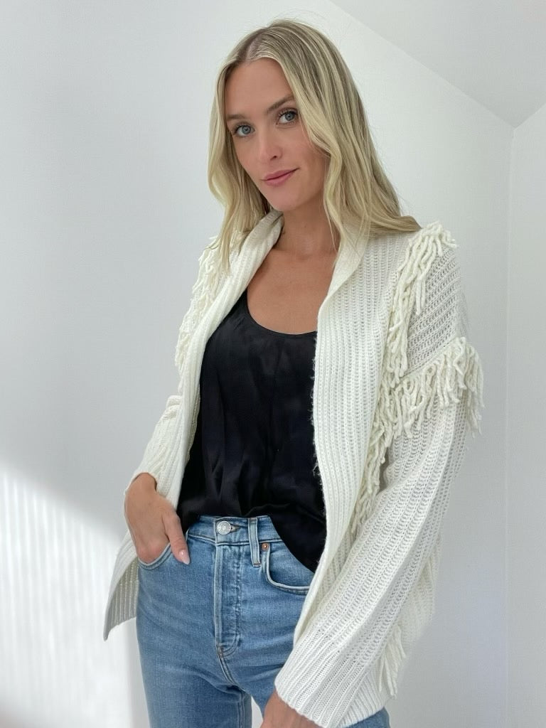 Stevie Fringe Cardigan