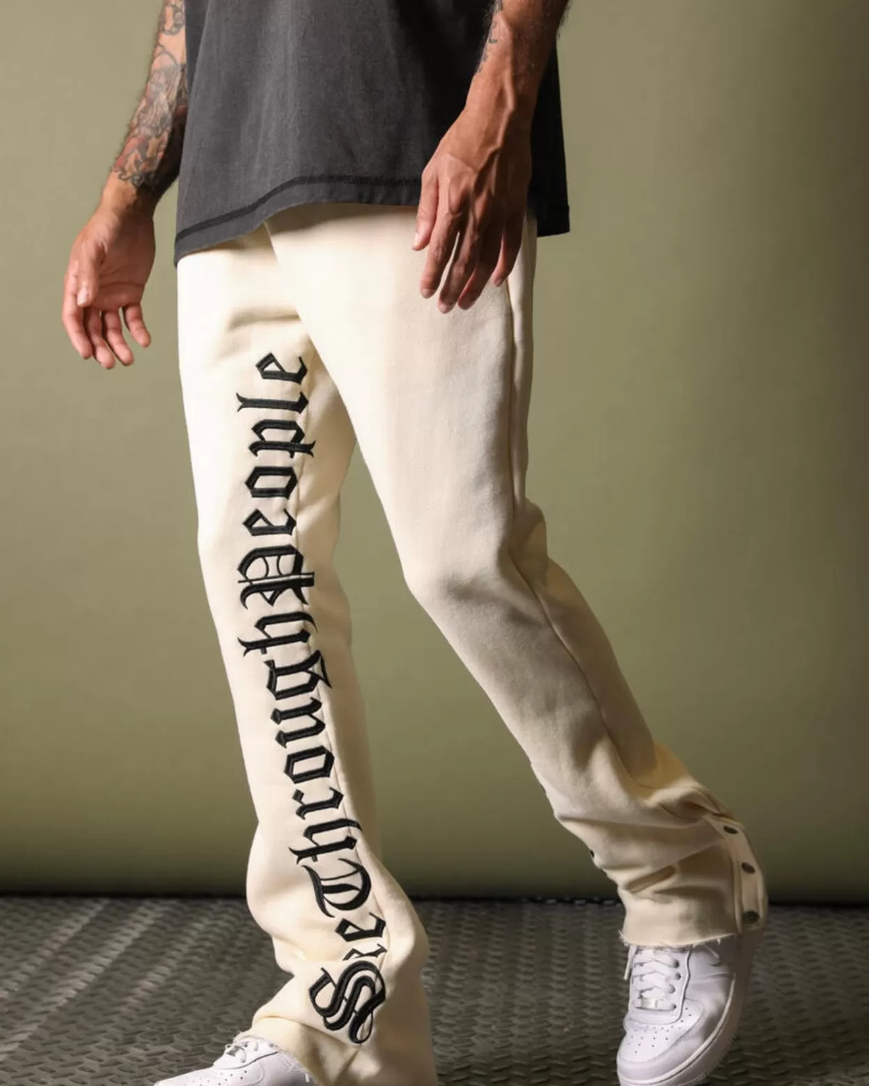 Terance Stacked Joggers