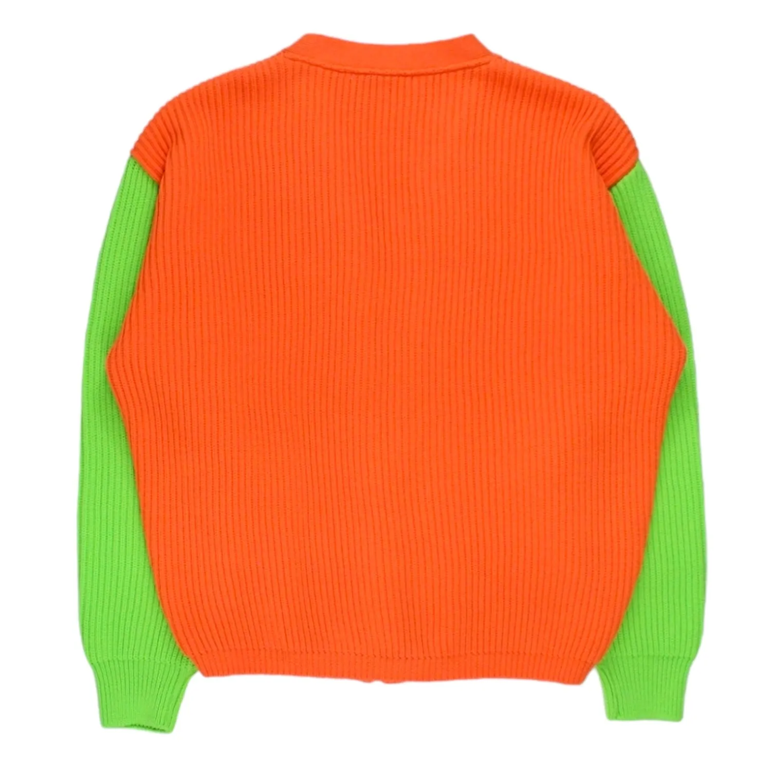 The English Difference Orange/Green Neo Beacon Cardigan