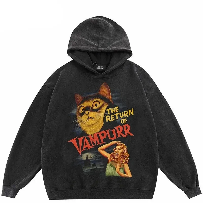 The Return Of Vampurr Scary Graphic Hoodie