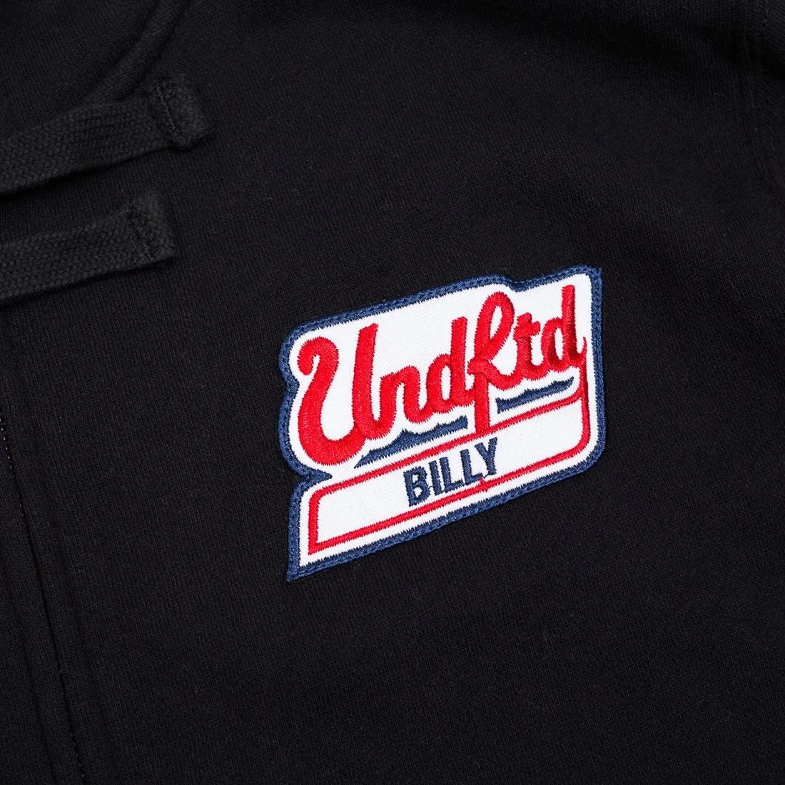 Undefeated Men Billy Patch Zip Hoody (black)