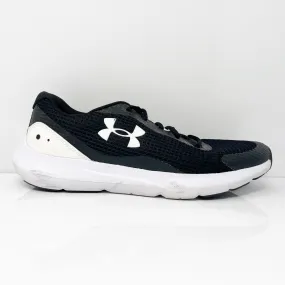 Under Armour Mens Surge 3 3024883-001 Black Running Shoes Sneakers Size 9.5