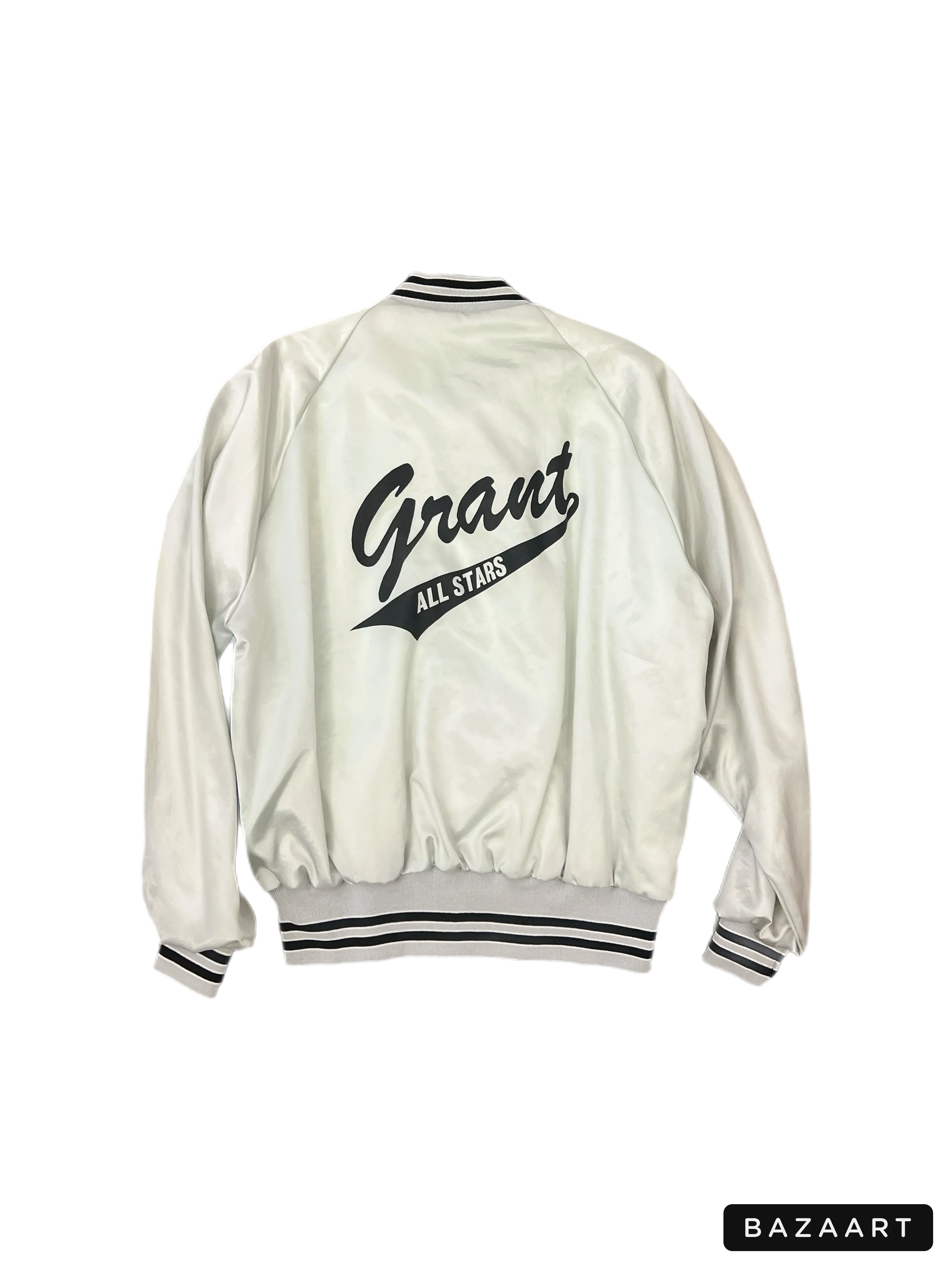 Vintage Grant Highschool Grey Coaches Jacket - Size Large