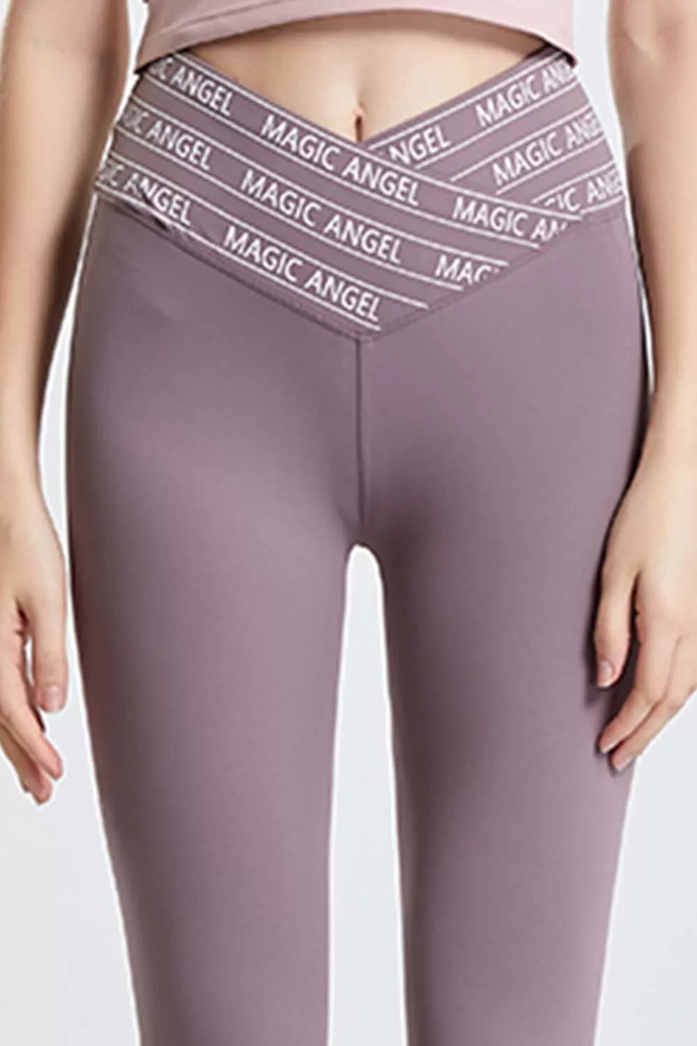 Wide Waistband Sports Pants